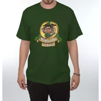 Pánské tričko Vtipné tričko – Největší kanec XL tm.ze