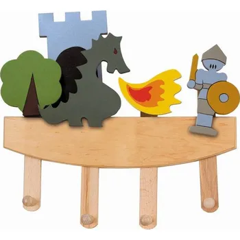 Věšák GD14 Věšák Rytíř a drak