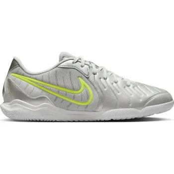 Kopačky Nike Tiempo Legend 10 Academy Adults Indoor Football Boots Silver/Volt 12 (47.5)