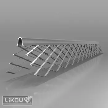 Podlahová lišta LIKOV PZ-ZC 2500/pozink/roh zaoblený/lišta rohová Catnic(4002) 2.5 m