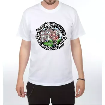 Pánské tričko Vtipné tričko - Špatný den na fotbale XXL bílá