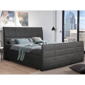 Postel ASKO - NÁBYTEK Bonny 180x200 cm antracitová