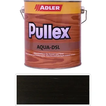 Lak na dřevo ADLER Pullex Aqua DSL - vodou ředitelná lazura na dřevo 2.5 l Eben LW 02/5 - Venkovní barva na dřevo