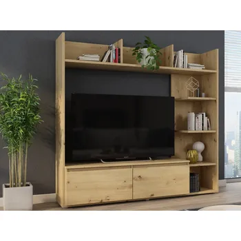 Televizní stolek TV stěna Douglas, dub artisan