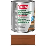 OWATROL Aquatherm - UV ochranný nátěr na dřevěné povrchy v interiéru a exteriéru 5 l Teak - Venkovní barva na dřevo