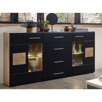 Komoda Široká komoda Sonate, s osvětlením