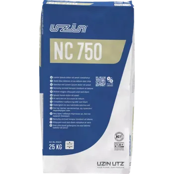 Samonivelační stěrka Cementová průmyslová stěrkovací hmota UZIN NC 750 - 20 kg