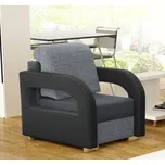 FALCO Křeslo Laura tmavě šedé