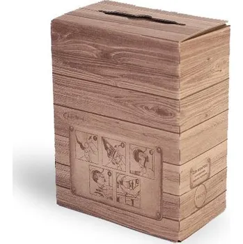 Úložný box Bag-in-Box 5 L, plast. ucho, potisk, boční výpusť