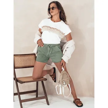 Dámské kraťasy Dámské šortky CITYCHIC SY0364 Barva: Olivová, Velikost: S