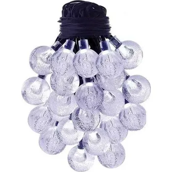 Vánoční dekorace Vánoční osvětlení X-Site LED světelný řetěz bublina QPQ-001 5 m bílý