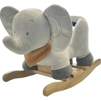 Houpací kůň NATTOU Lapidou sloní houpačka 10m+ šedá