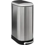 5pětkový odpadkový koš Ariane Slim odpadkový koš 30l stříbrný