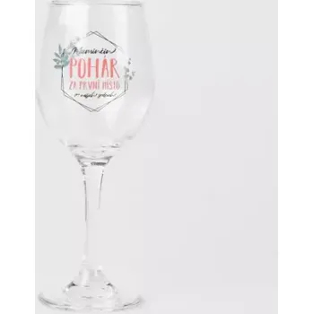 Sklenice Sklenice na víno - Maminčin pohár