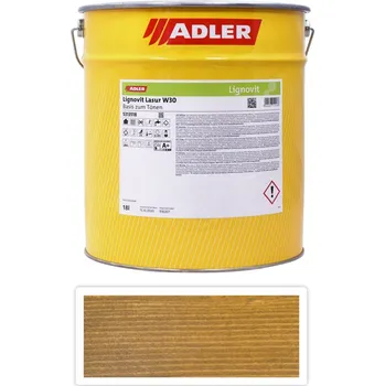 Lak na dřevo ADLER Lignovit Lasur - vodou ředitelná lazura na dřevo v exteriéru 18 l Ořech 53144 - Venkovní barva na dřevo