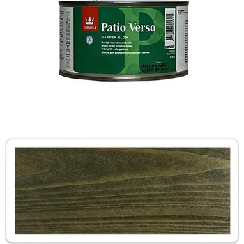 Olej na dřevo TIKKURILA Patio Verso - olej na vyvýšené záhony 0.33 l Zelený - Venkovní barva na dřevo