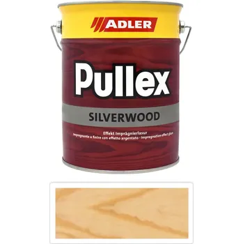 Lak na dřevo ADLER Pullex Silverwood - impregnační lazura 5 l Bezbarvá 50501 - Venkovní barva na dřevo