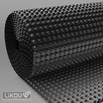 Hydroizolace LINOP 20-V 800 PERFOR nopová fólie 800g/nop 20mm/2,0 x 20m s perforací