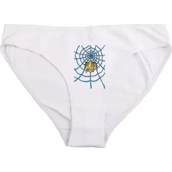 Kalhotky Pavučina - Vtipné kalhotky XXL klas_bílá