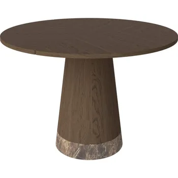 Jídelní stůl Bolia Jídelní stůl Piro Ø125 cm, dark oiled oak