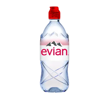 Voda Evian přírodní minerální voda nesycená 0,75l 0,75 l