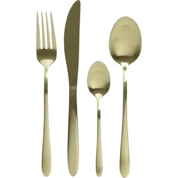 Příbor Sada příborů (16 dílů) Eleganz, zlatá