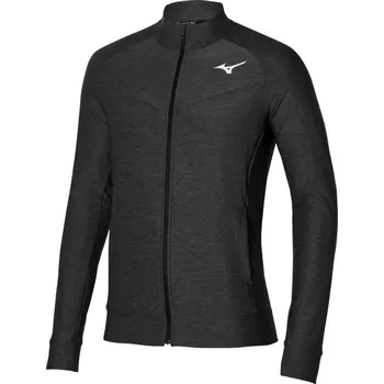 Pánské oblečení Mizuno Training Jacket 62GC101309 Black Melange barva: černá, velikost: S