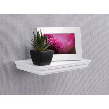 police Nástěnná police Landwood, šířka 30 cm, bílá