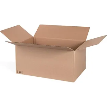 Obalový materiál Obaly Kartonová krabice klopová 5VL 800x600x400 mm