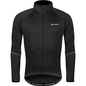 Pánská bunda FORCE ARROW softshell černá barva: černá, velikost: L