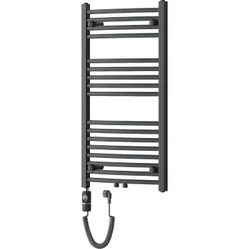 Radiátor Mexen Ares, elektrické topné těleso 900 x 500 mm, 600 W, antracitová, W102-0900-500-2600-66