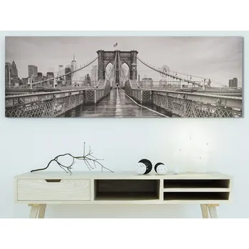 Obraz Obraz na plátně Brooklyn Bridge, 150x50 cm