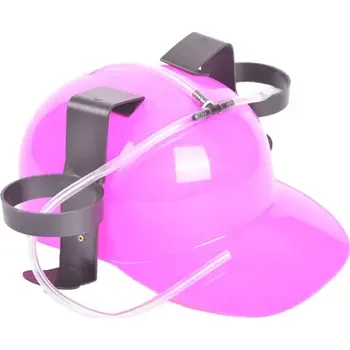 Žertovný předmět Pivní helma - růžová