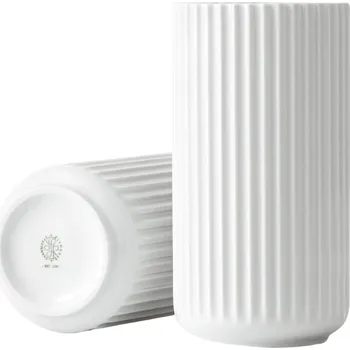 Váza Váza Lyngby 20 cm porcelánově bílá