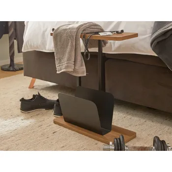 Konferenční stolek Odkládací stolek s přihrádkou na noviny Alpha