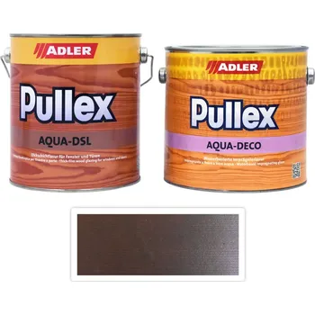 Lak na dřevo ADLER Sada - renovace dřevěných oken JANOŠÍK 2.5 l Nussbaum - Venkovní barva na dřevo