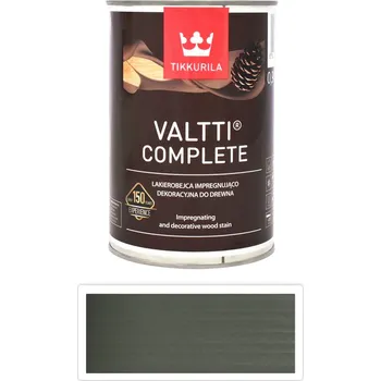 Lak na dřevo TIKKURILA Valtti Complete - tenkovrstvá lazura 0.9 l Laavu 5082 - Venkovní barva na dřevo