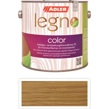 Olej na dřevo ADLER Legno Color - zbarvující olej pro ošetření dřevin 2.5 l Navarra ST 10/2 - Barva na dřevo do interiéru