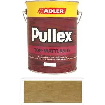 Lak na dřevo ADLER Pullex Top Mattlasur - tenkovrstvá matná lazura pro exteriéry 4.5 l Dub - Venkovní barva na dřevo