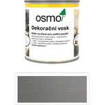 Dekorační vosk OSMO transparentní 0,375l Hedvábně šedý 3119 - Barva na dřevo do interiéru