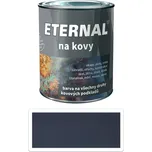 ETERNAL Na kovy - antikorozní barva na kov 0.7 l Černá 413 - Barva na kov