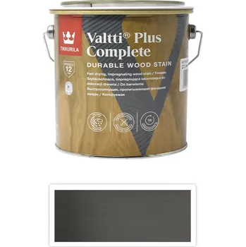 Lak na dřevo TIKKURILA Valtti Plus Complete - matná tenkovrstvá lazura 2.7 l Pouta 5052 - Venkovní barva na dřevo