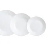 Sada talířů (18 dílů) Zelie, bílá