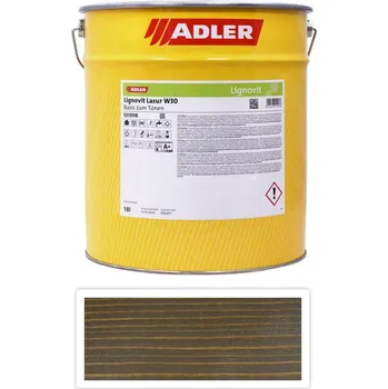 Lak na dřevo ADLER Lignovit Lasur - vodou ředitelná lazura na dřevo v exteriéru 18 l Palisandr 53145 - Venkovní barva na dřevo