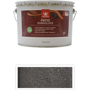 Mořidlo TIKKURILA Patio Kivikuullote - vodou ředitelné mořidlo na zámkovou dlažbu 9 l TVT EK03 - Barva na beton, kámen a další materiál