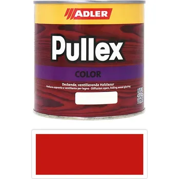Lak na dřevo ADLER Pullex Color 0.75 l Verkehrsrot RAL 3020 - Venkovní barva na dřevo