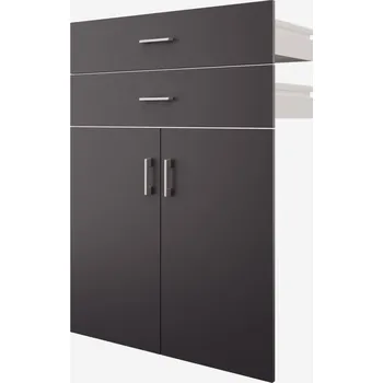 Sada dveří a zásuvek (4 ks) Lift, antracit