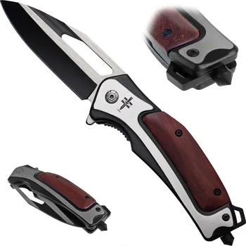 kapesní nůž CHZ Poloautomatický nůž "LUXURY EDC" s hrotem na sklo