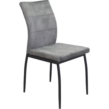 Jídelní židle Jídelní židle Pluto, holubí šedá látka