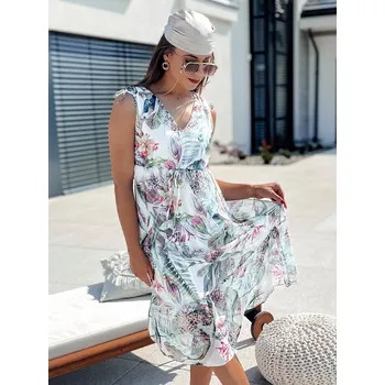 Dámské šaty Dámské šaty ROSALIE EY2511 Barva: Modrá, Velikost: XS